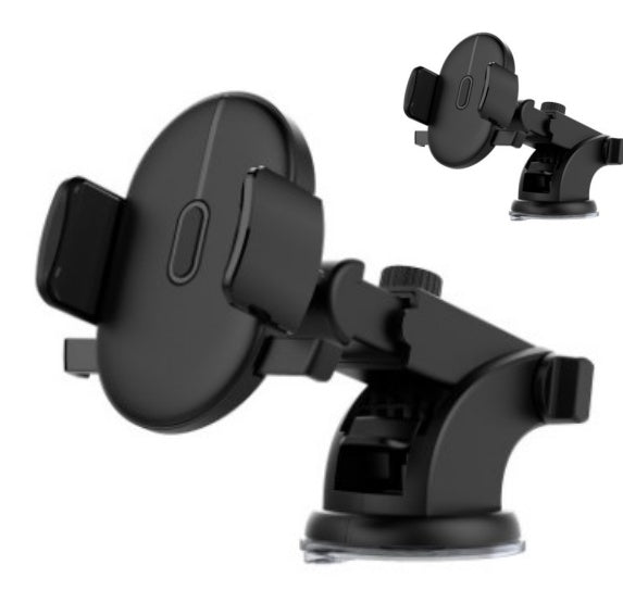 TREX Sturdy Car Phone Holder. Long Rod Telescopic Car Dashboard Suction Cup